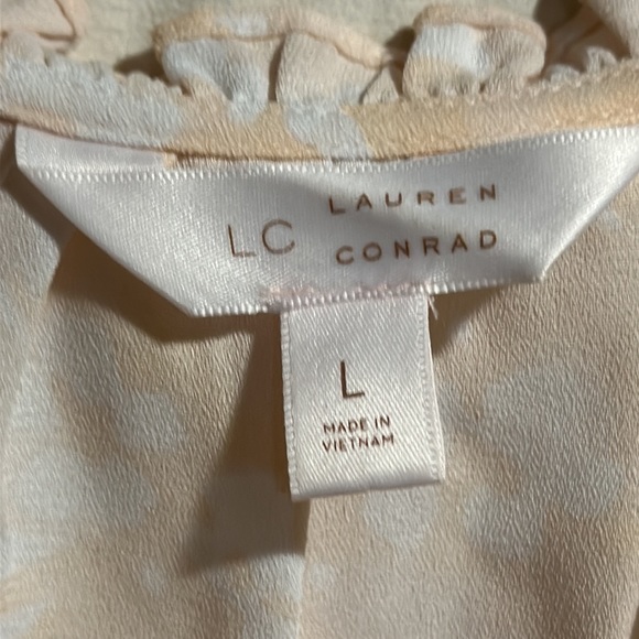 Lc Lauren Conrad Dress Casual Short Size Large EUC - Picture 5 of 8
